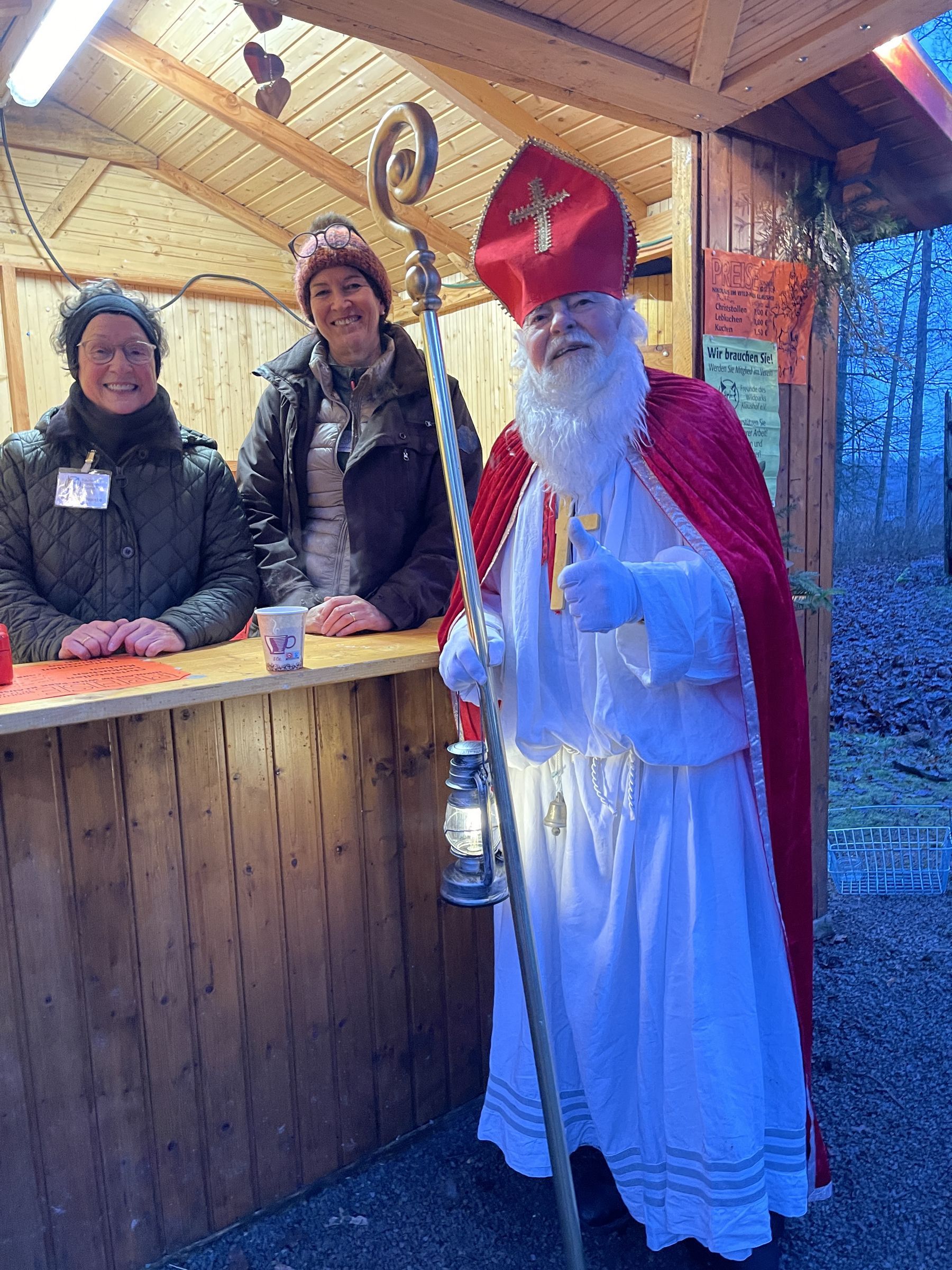 Infostand des BN im Wildpark Klaushof