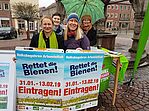 Volksbegehren Artenvielfalt Infostand Hammelburg