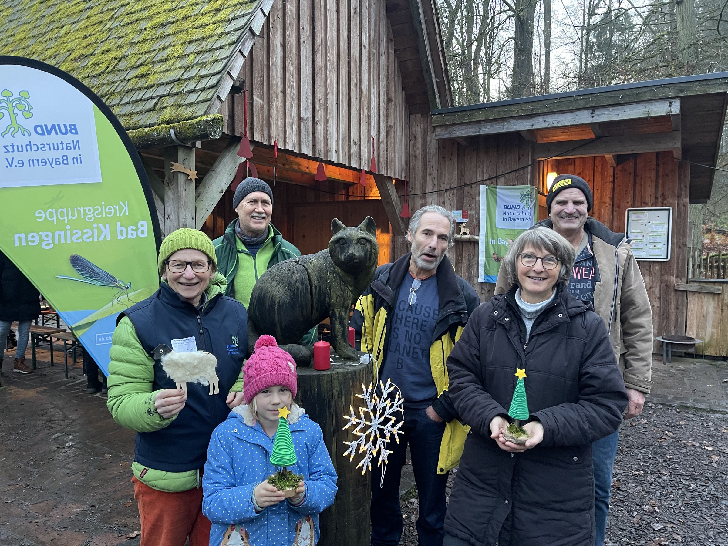 Infostand des BN im Wildpark Klaushof